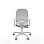 PIQUERAS Y CRESPO Silla de oficina Cilanco Morado y Blanco