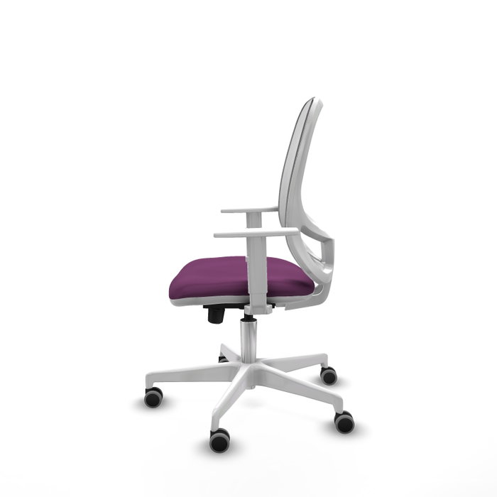 PIQUERAS Y CRESPO Silla de oficina Cilanco Morado y Blanco PIQUERAS Y CRESPO Silla de oficina Cilanco Morado y Blanco