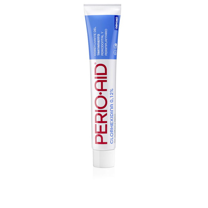 Perio·Aid Clorhexidina 0,12% Gel Dentífrico y Tópico Pasta de Dientes Antisepsia Bucal Antiséptica 75 ml