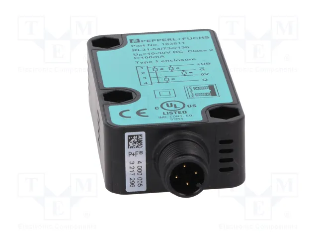 PEPPERL+FUCHS RL31-54/73/136 Sensor Fotoeléctrico Push/Pull DARK-ON