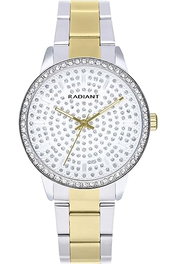 Radiant Eclipse RA578203 bitono con correa dorada y caja gris