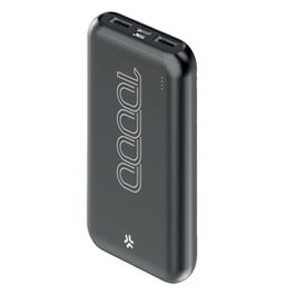 Celly Powerbank 10000 mAh USB-C Carga Rápida PD Batería Externa Portátil