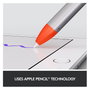 Logitech Crayon Lápiz Digital Naranja/Plata