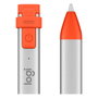 Logitech Crayon Lápiz digital Naranja/Plata para iPad