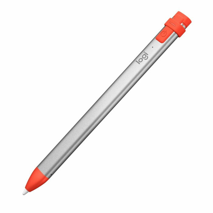 Logitech Crayon Lápiz Digital Naranja/Plata Logitech Crayon Lápiz Digital Naranja/Plata