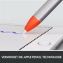 Logitech Crayon Lápiz Digital Naranja/Plata