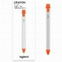Logitech Crayon Lápiz Digital Naranja/Plata