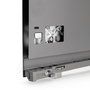 Emuca Kit Cajón Exterior Vertex con Regulación 3D, 400 mm de Profundidad