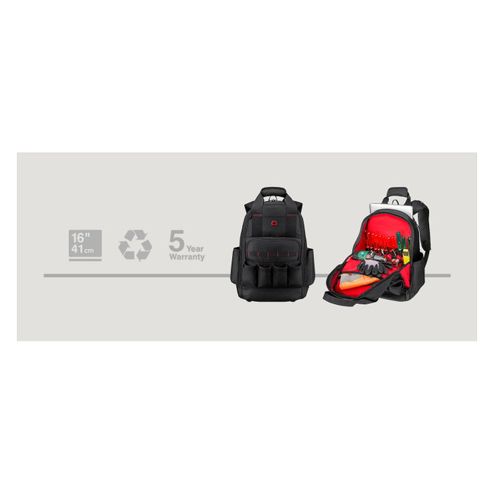 Wenger Advanced 16 Tool Backpack para portátil de 40,6 cm Negro