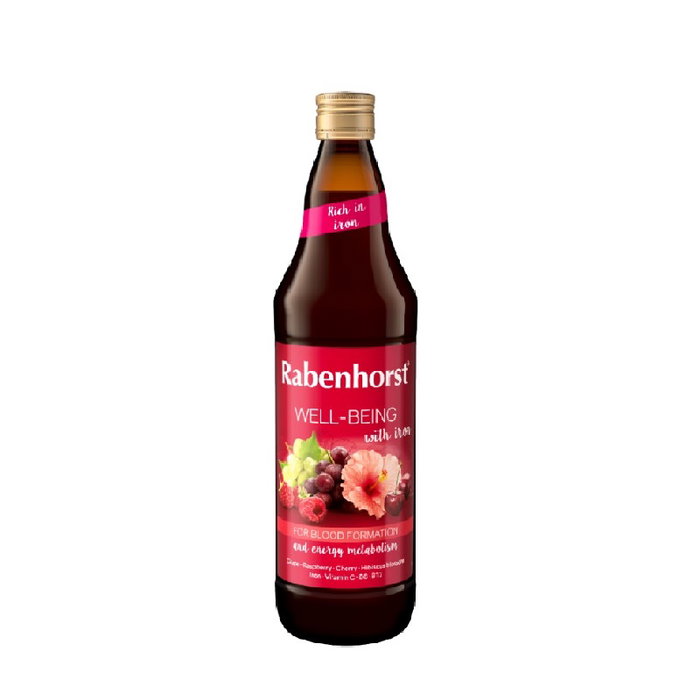 RABENHORST Zumo Well-Being con Hierro 750ml