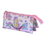 Oh My Pop Estuche Portatodo Triple Fantasy Rosa