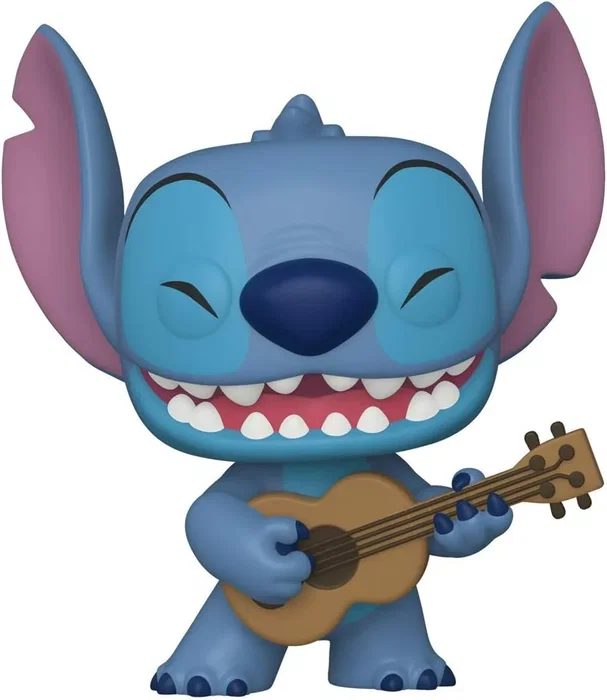 Funko Figura POP! Lilo & Stitch Jumbo Stitch con Ukelele