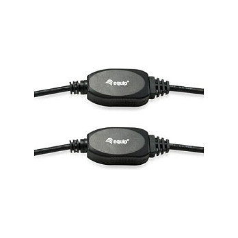 Equip Cable de extensión activo USB 3.2 Gen1x1 15m Negro Equip Cable de extensión activo USB 3.2 Gen1x1 15m Negro