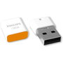 Philips Pico 128GB USB 2.0 - Memoria USB tipo A, Naranja y Blanco
