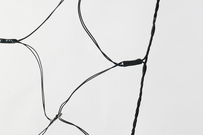 DKD Home Decor Red Luces Navidad Azul 1 x 100 x 100 cm