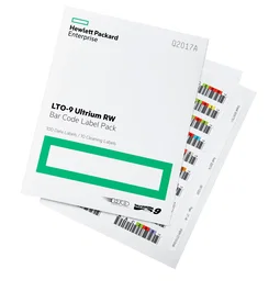 HP HPE LTO-9 Ultrium RW Bar Code Label Pack Q2017A
