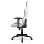 Cougar Armor Elite Silla Gaming Ergonómica, Ajustable 90-160°, Respaldo Blanco, Asiento Negro, Peso Máx. 120 kg
