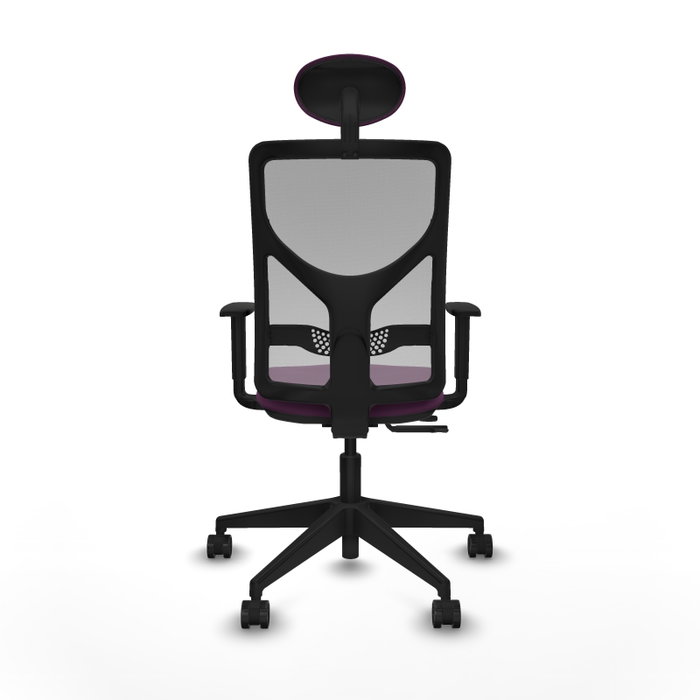 PIQUERAS Y CRESPO Silla de oficina Motilla con mecanismo Sincro/Traslack, Morado y Gris PIQUERAS Y CRESPO Silla de oficina Motilla con mecanismo Sincro/Traslack, Morado y Gris
