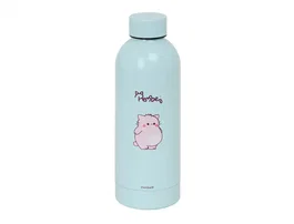 Safta Botella Termo The Pink Cat Pembe - Acero Inoxidable 500 ml - Botella Portalíquidos