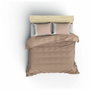 Aucune Juego de cama Visón 100% algodón con funda nórdica y 2 fundas de almohada