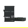 Teltonika TSW010 Switch DIN Rail 5 Puertos Fast Ethernet (10/100 Mbit/s), Conmutación 1 Gbit/s, PoE Pasivo, Montaje Carril DIN, Negro