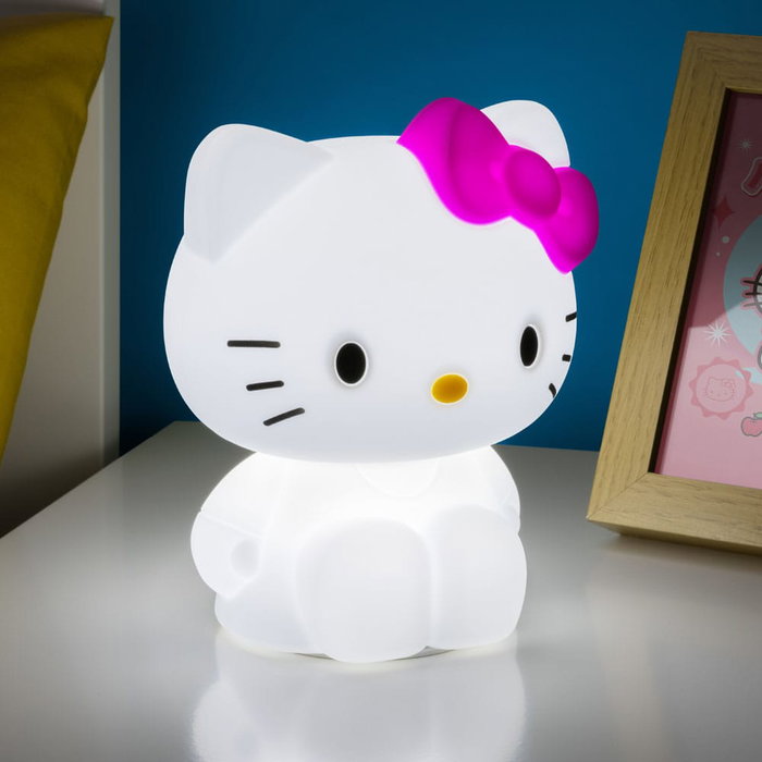 Hello Kitty Lámpara Contenedor de corazón 22 cm