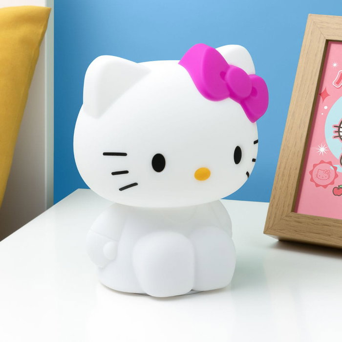 Hello Kitty Lámpara Contenedor de corazón 22 cm