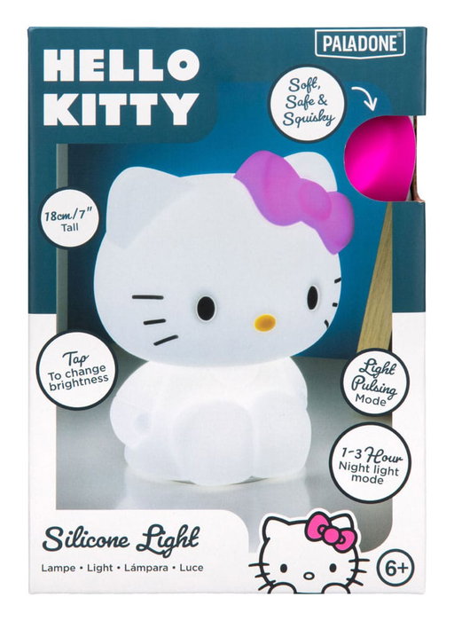 Hello Kitty Lámpara Contenedor de corazón 22 cm