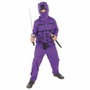 Creaciones Llopis Disfraz Infantil Ninja Lila T-S 3-6 Años