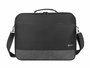 NATEC Impala 2 Maletín Bandolera para Portátil 17.3" (43.9 cm) - Universal, Negro/Gris, Poliéster, Resistente a Humedad y Golpes