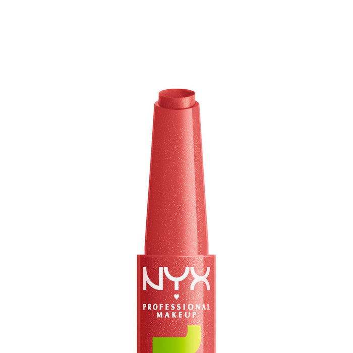 NYX PROFESSIONAL MAKE UP Fat Oil Slick Click Bálsamo Labial Brillante Glossy - Stick, 2 g - Hidratación 12h con Aceites Veganos