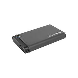 Transcend TS0GSJ25CK3 Carcasa Disco Duro/SSD 2.5" SATA 6Gb/s USB 3.2 Gen 1 Gris