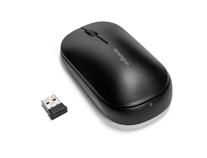 Kensington SureTrack Ratón Inalámbrico Ambidextro Bluetooth y RF 2,4 GHz Negro