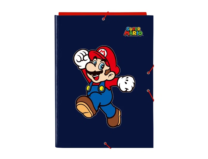 Safta Carpeta Folio 3 Solapas Super Mario World