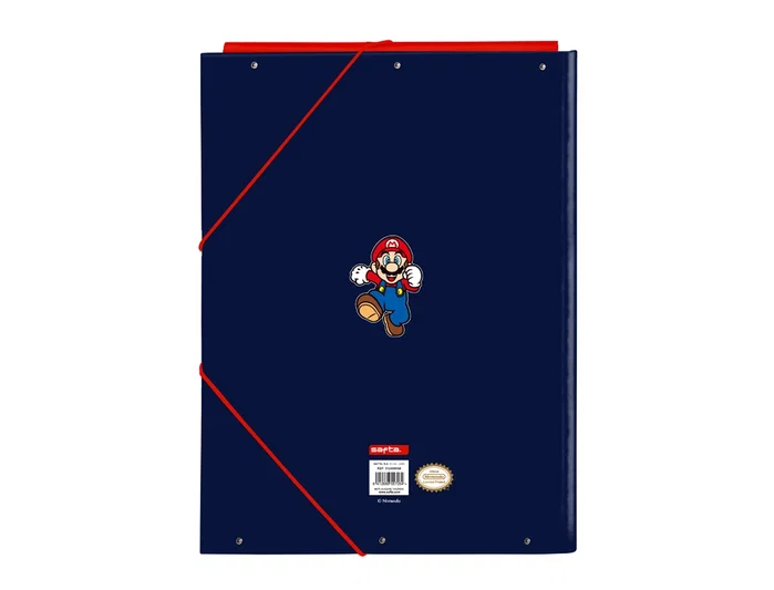 Safta Carpeta Folio 3 Solapas Super Mario World