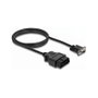 DeLOCK Cable adaptador OBD-2 a Sub-D 9 Pin hembra con tornillos 1,15 m