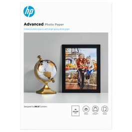 HP Q5456A Papel Fotográfico Brillo 25 Hojas A4