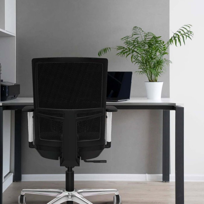 PIQUERAS Y CRESPO Silla de oficina Yunquera Gris con mecanismo Sincro PIQUERAS Y CRESPO Silla de oficina Yunquera Gris con mecanismo Sincro