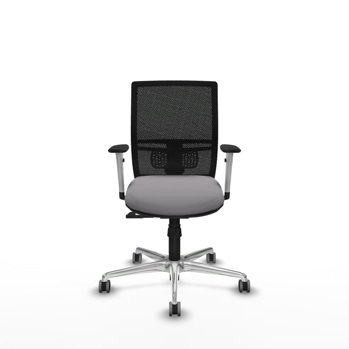 PIQUERAS Y CRESPO Silla de oficina Yunquera Gris con mecanismo Sincro PIQUERAS Y CRESPO Silla de oficina Yunquera Gris con mecanismo Sincro