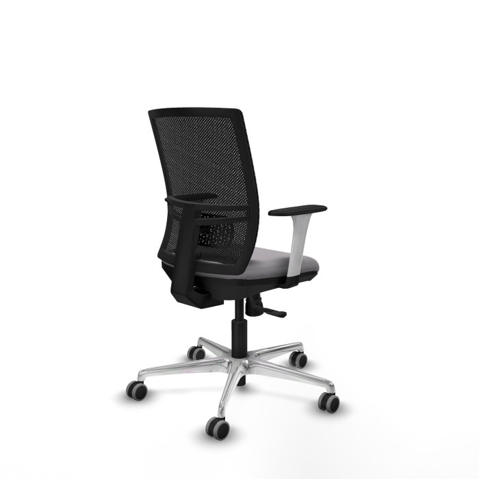 PIQUERAS Y CRESPO Silla de oficina Yunquera Gris con mecanismo Sincro PIQUERAS Y CRESPO Silla de oficina Yunquera Gris con mecanismo Sincro