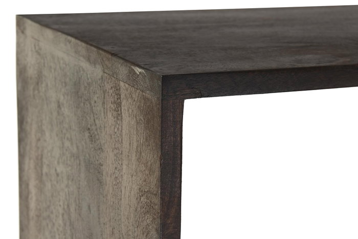 DKD Home Decor Estanteria Marron Oscuro Dorado Mango Metal 90 x 200 x 35 cm DKD Home Decor Estanteria Marron Oscuro Dorado Mango Metal 90 x 200 x 35 cm