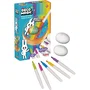 Lansay Decomagic Taller Creativo para Decorar Huevos - Kit Manualidades Infantiles a Partir de 4 Años - LAN3181860208014