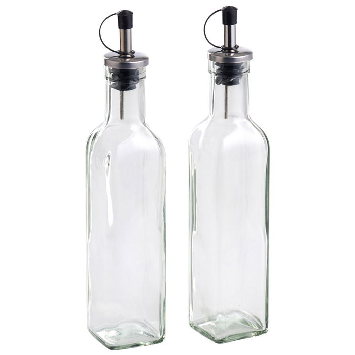 Day Aceitera Y Vinagrera Juego 2 Piezas 250 Ml Vidrio Silicona Plástico Day Aceitera Y Vinagrera Juego 2 Piezas 250 Ml Vidrio Silicona Plástico