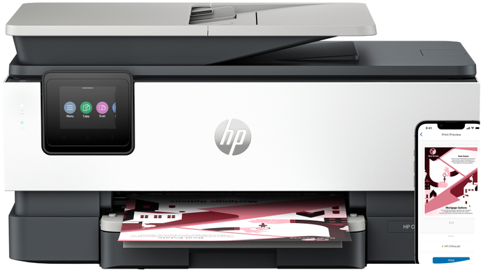 HP OfficeJet Pro 8122e Multifunción Color Gris