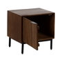 Mesita Madera de Mango Dormitorio 50 X 40 X 50 cm