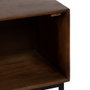 Mesita Madera de Mango Dormitorio 50 X 40 X 50 cm