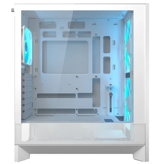 Caja pc cougar midi-tower airface 180, argb, blanco