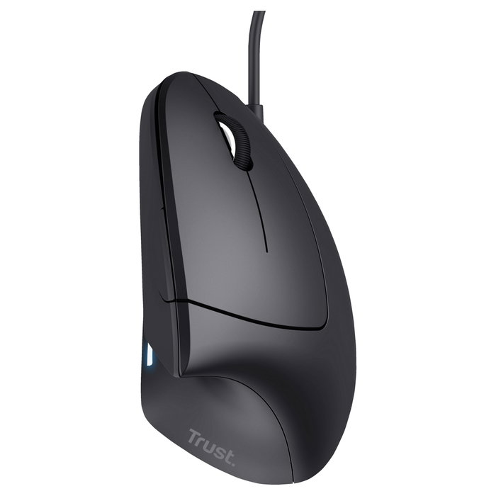 Trust Verto Ratón Vertical Ergonómico Negro