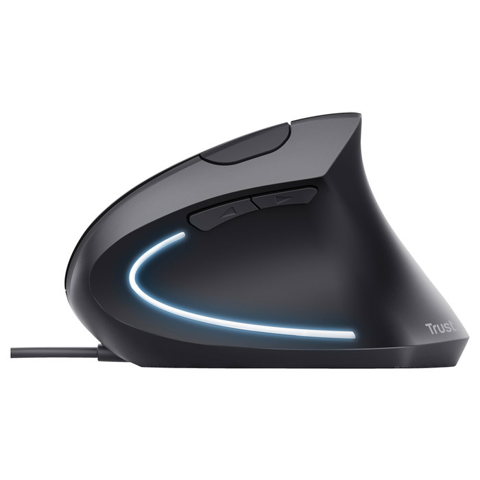 Trust Verto Ratón Vertical Ergonómico Negro
