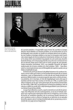 David Lynch. Cruzando La Cortina Roja